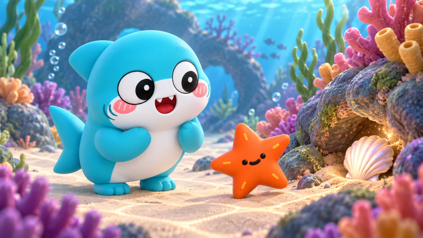 A discovery along the coral path